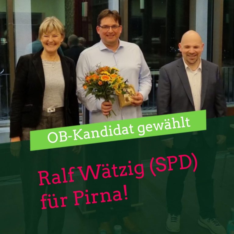 Ralf Wätzig –  unser Oberbürgermeisterkandidat für Pirna