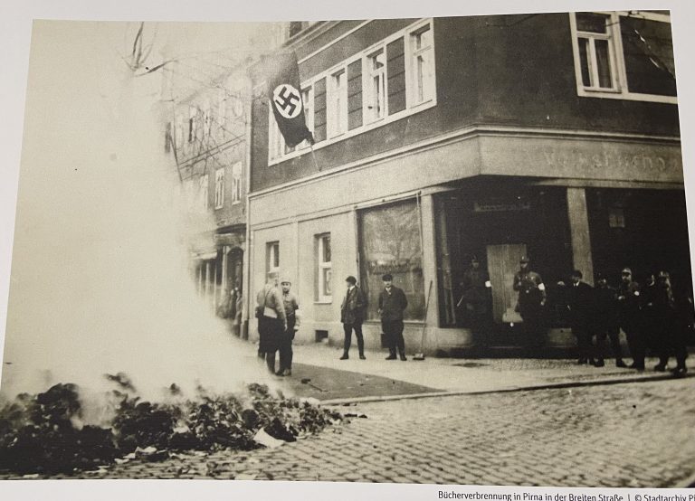 Bücherverbrennung in Pirna vor 90 Jahren